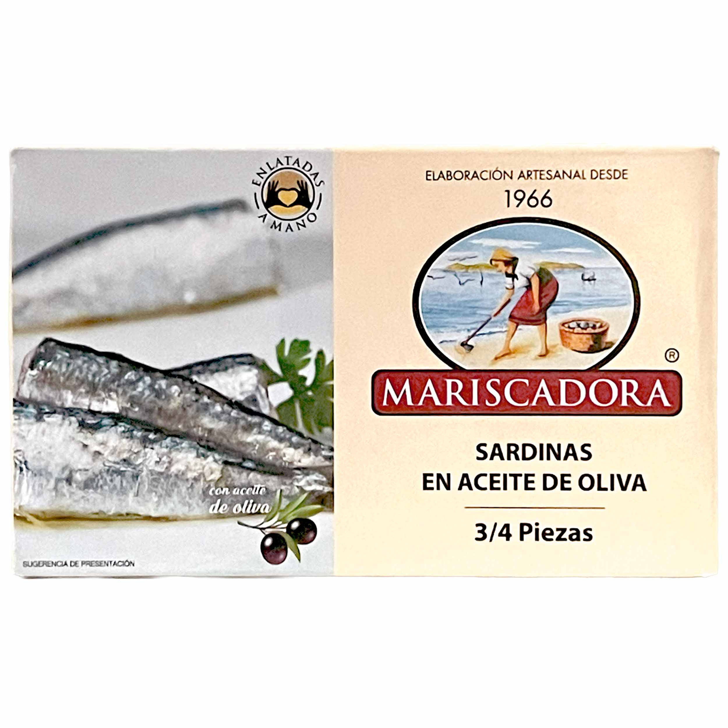 Mariscadora Sardines in Olive Oil