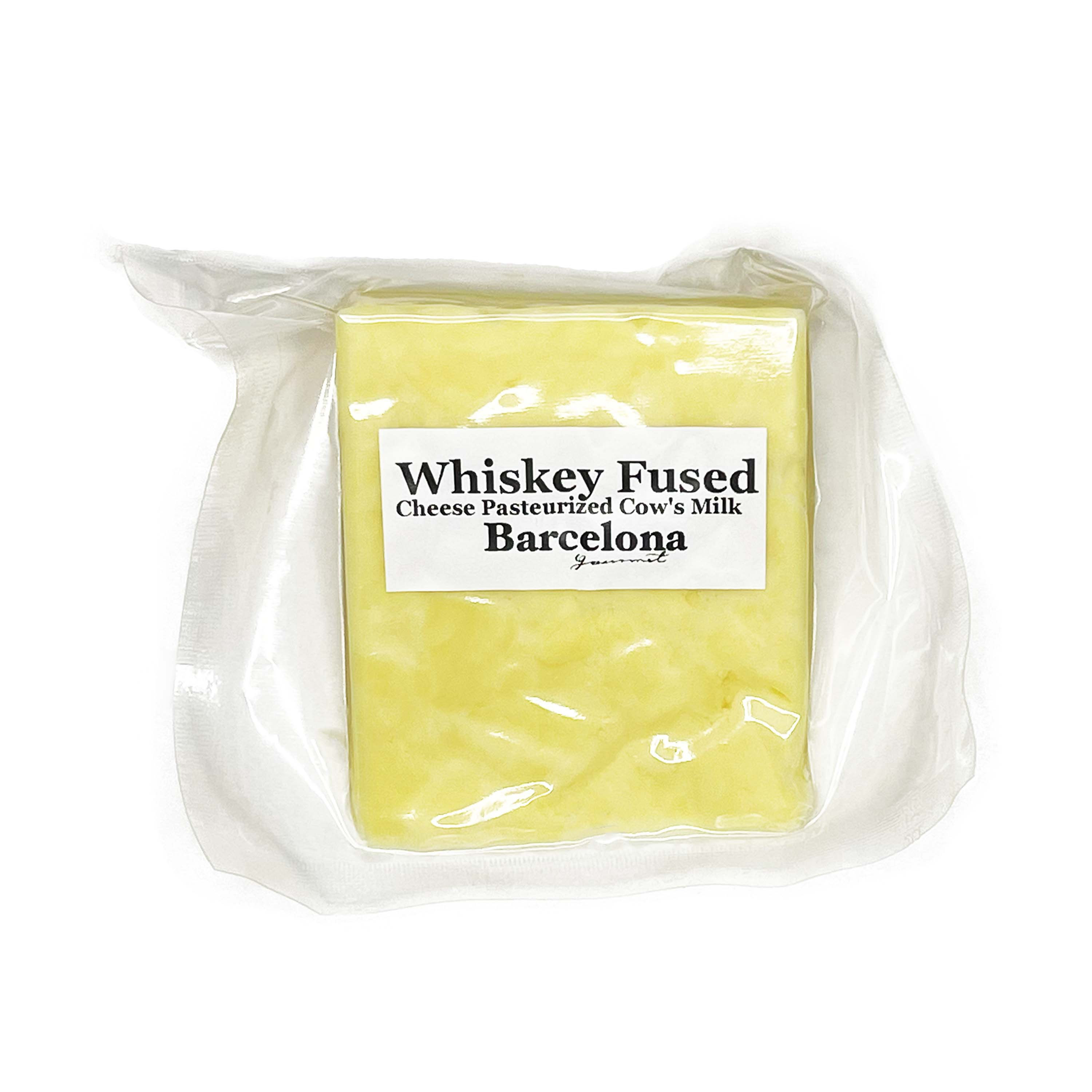 Whiskey Fused Pasteurized Cows Milk Cheese