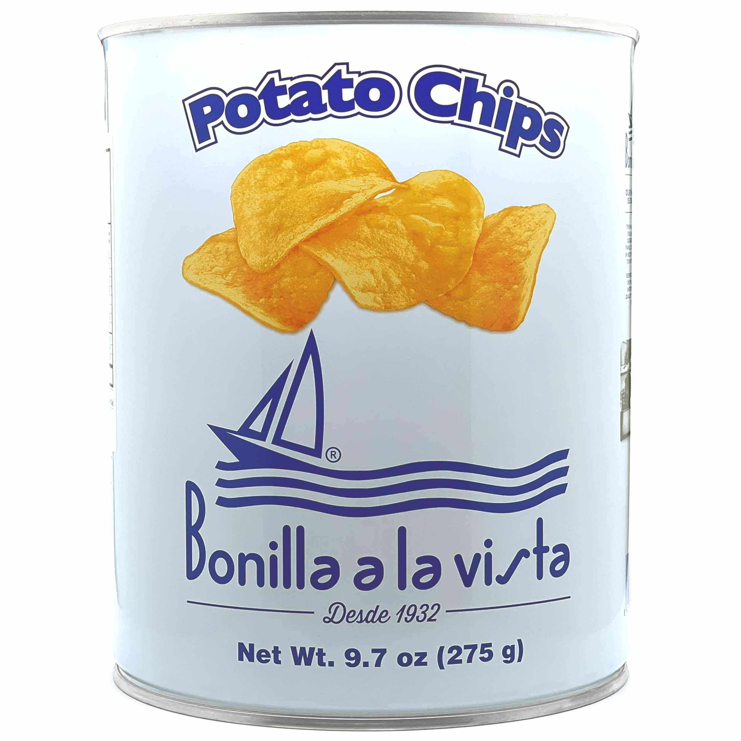 Bonilla A La Vista Potato Chips in a Can 275g