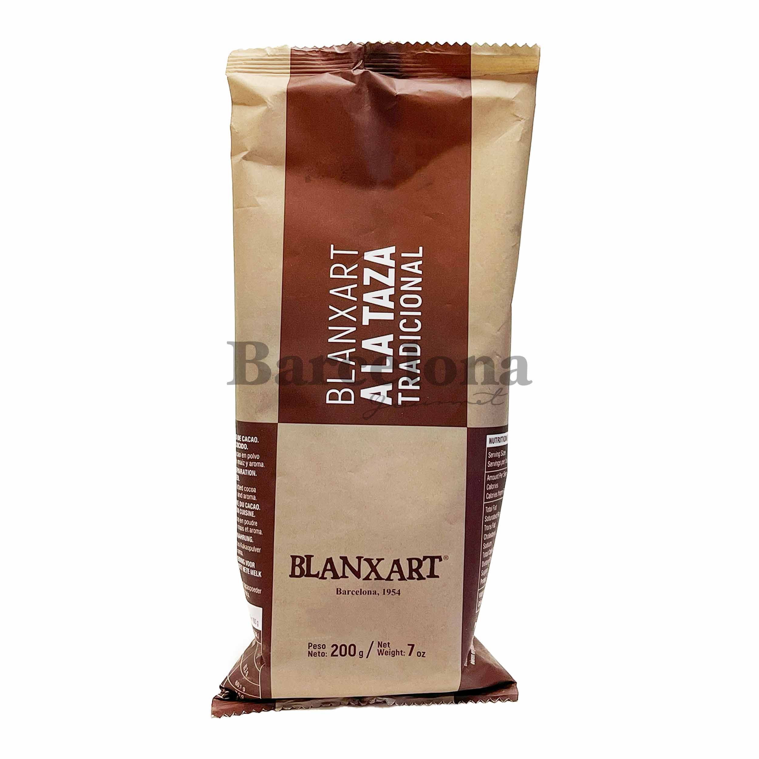 Blanxart Hot Chocolate Powder A La Taza Tradicional
