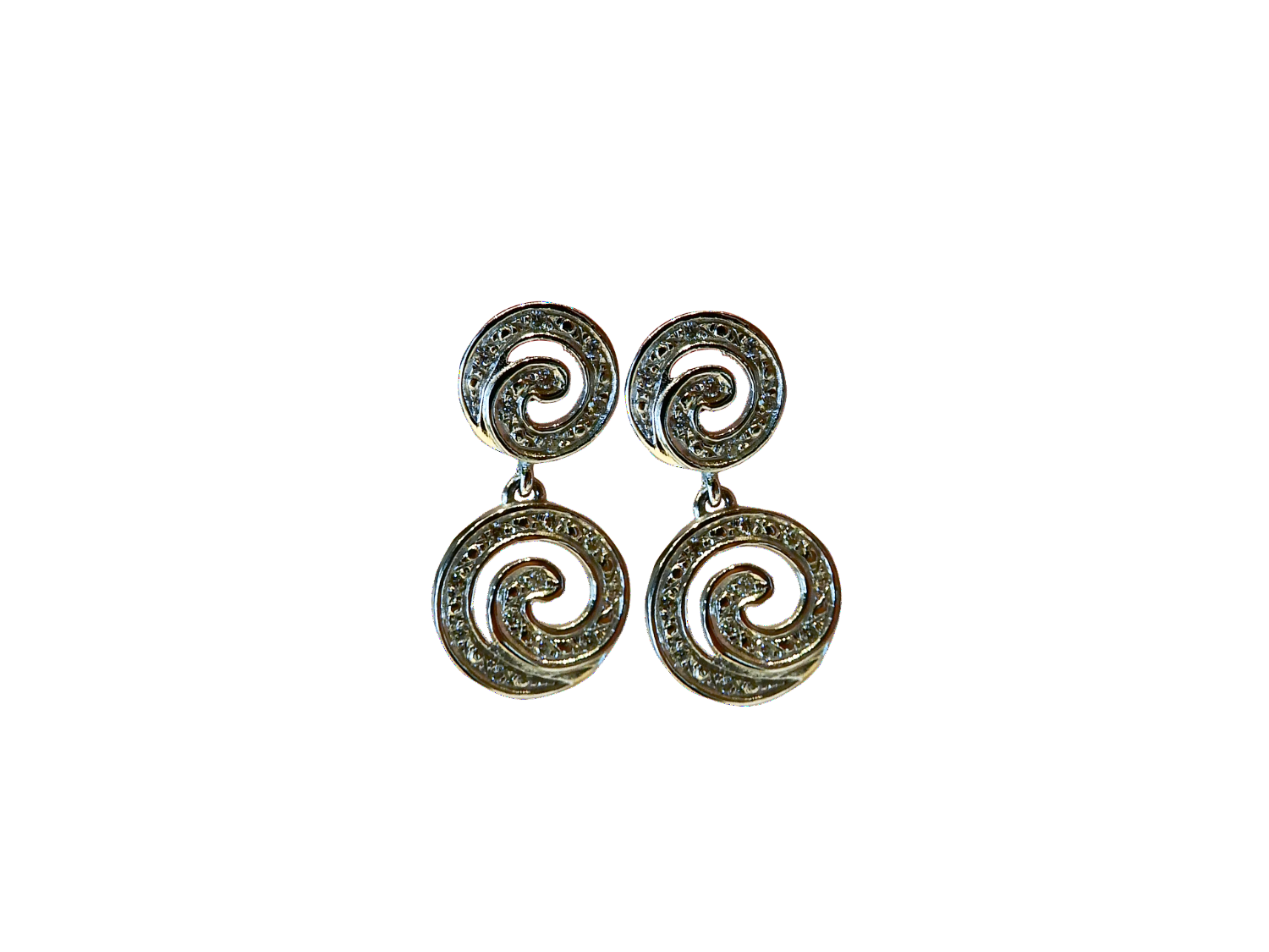 Boucles d'oreilles diamants