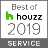 'Best of Customer Service 2019 awarded by Houzz!