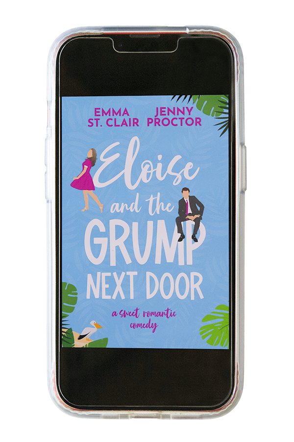 book cover of Eloise and the Grump Next Door by Emma St. Clair and Jenny Proctor