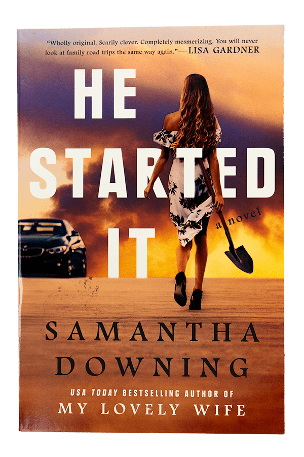 book cover of He Started It by Samantha Downing