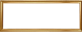 Gold picture frame rectangle