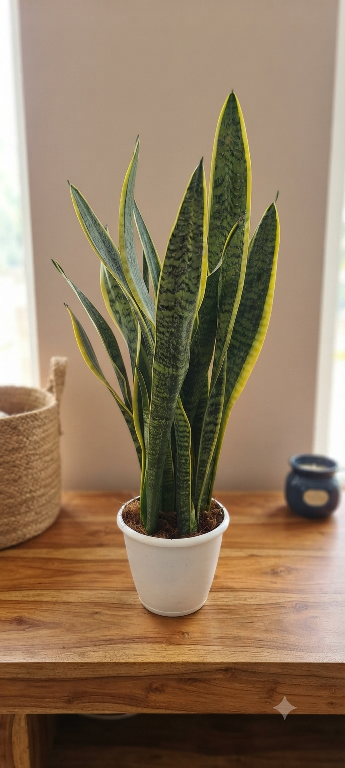 Sansevieria snack plants