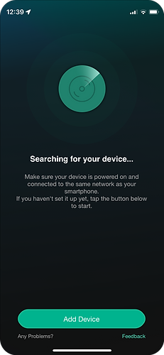 4Stream app_First-time use