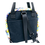 Thumbnail: Black backpack with colorful design, adjustable strap bag on white background. AWESOMEROSE'S