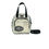 Thumbnail: White travel bag with map print, black handles, and a small strap. AWESOMEROSE'S