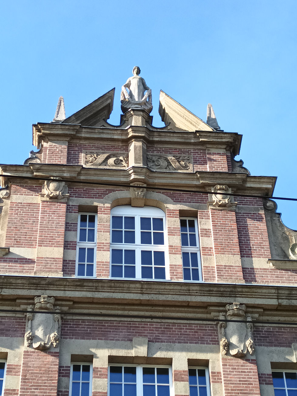 Fassadenrestaurierung Goethe Gymnasium Düsseldorf