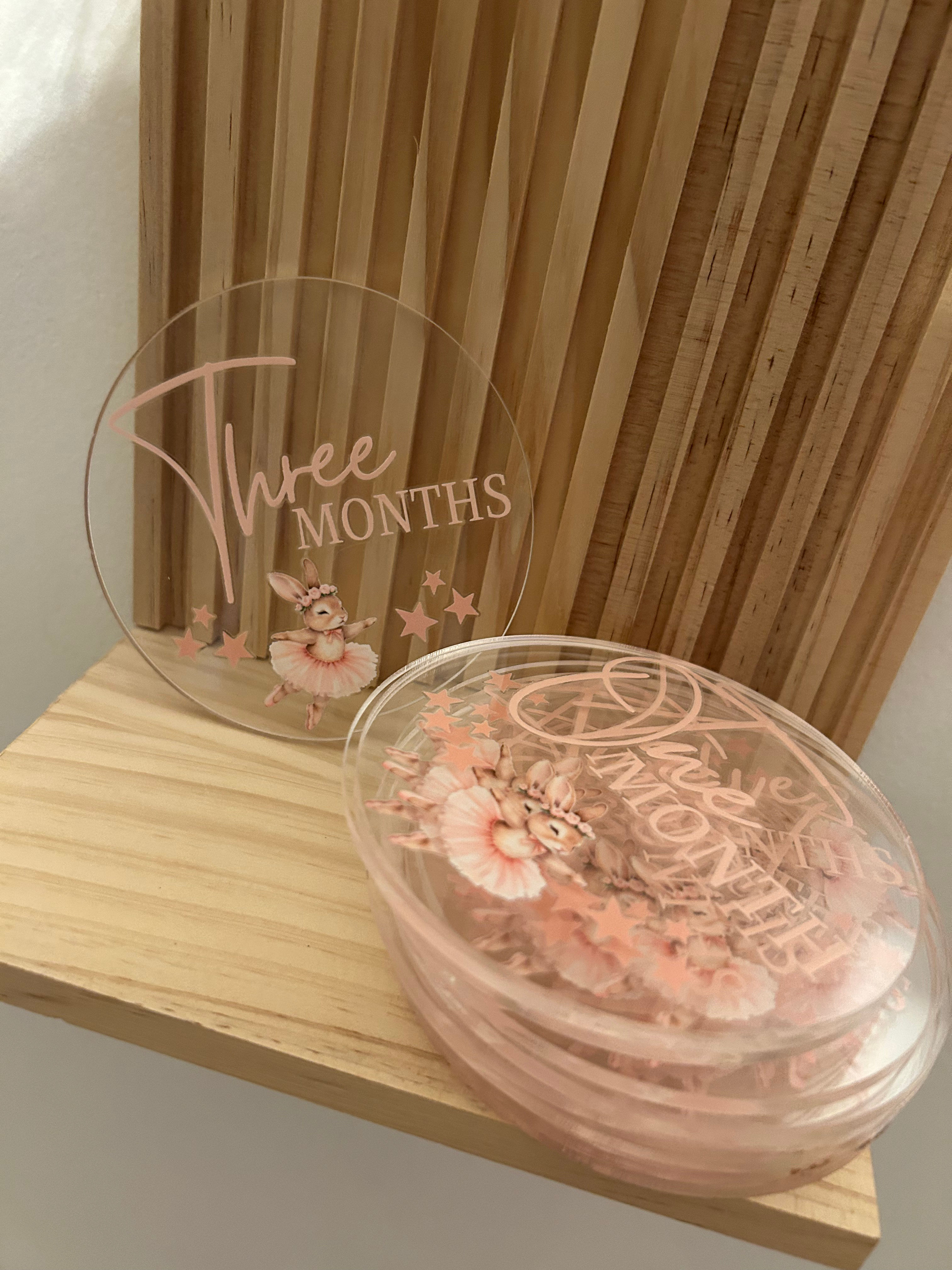 Baby Month Plaques 