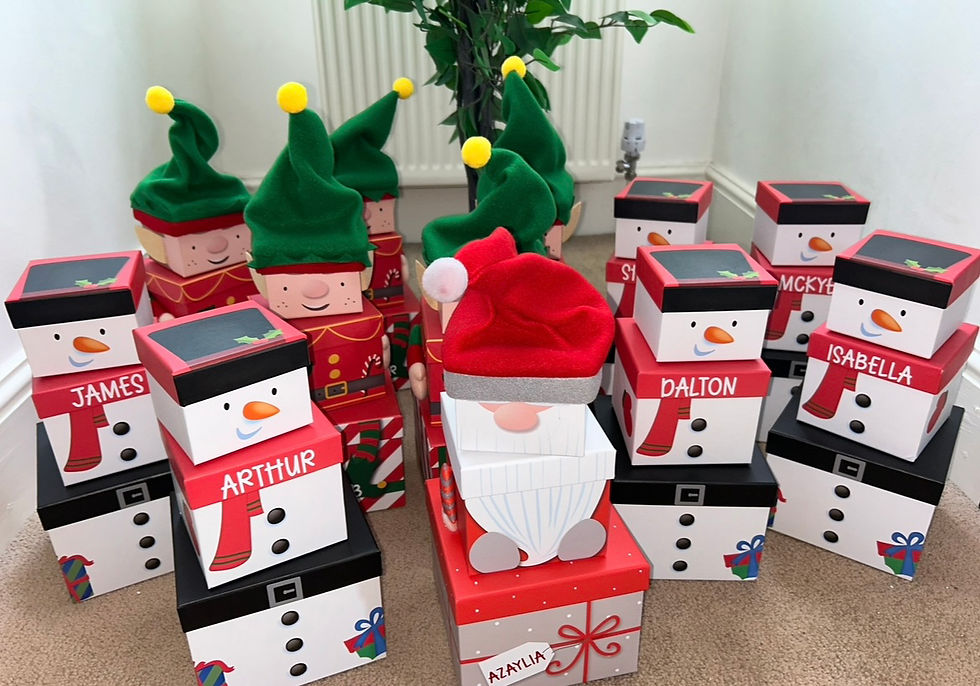 Thumbnail: Christmas stacking boxes 