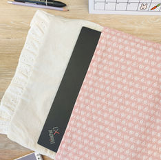 Pochette ordinateur couleur vieux rose