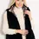 Thumbnail: Faux Fur Lined Reversible Gilet - Natural Leopard