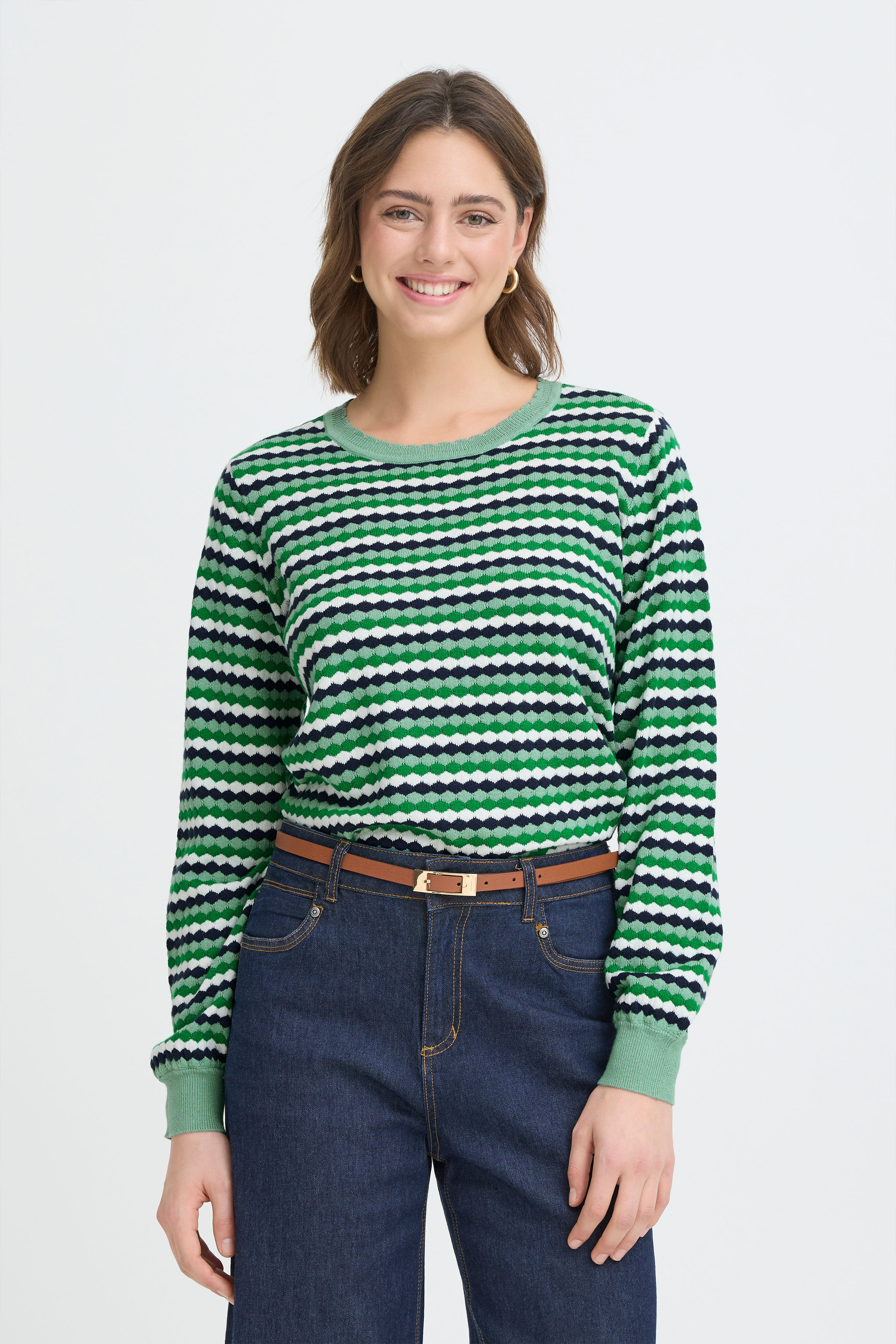Fransa FRCAIA Pullover Bosphorus Stripe