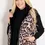 Thumbnail: Faux Fur Lined Reversible Gilet - Natural Leopard