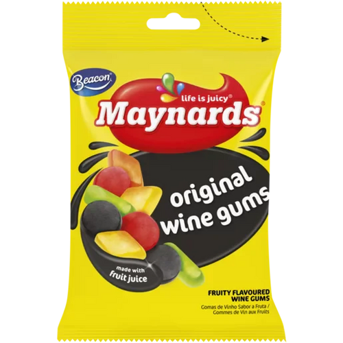 Maynard Ruit Gums Maynards Fruit-Flavored Original Wine Gums, 60g | mmmzansi