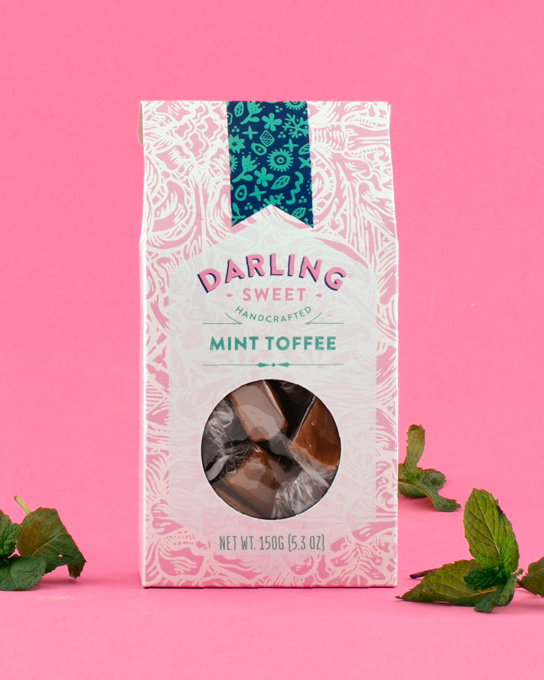 Mint Butter-Caramel Toffee - 150g Darling Sweet