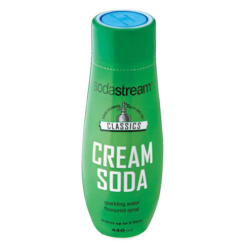 SodaStream Cream Soda Syrup 440ml - Refreshing Classic Flavor