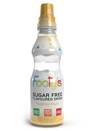 Footy's Sugar-Free Passion Fruit Drink, 425ml