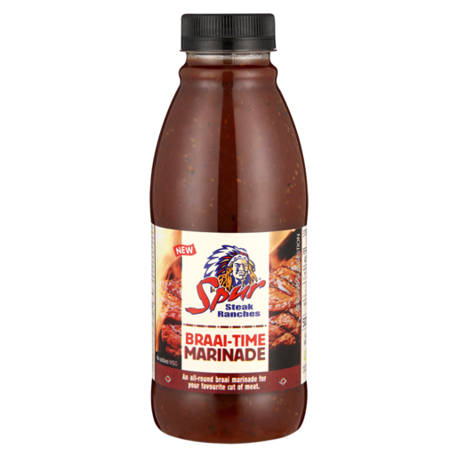 Spur Braai-Time Marinade 500ml - Perfect for Grilling