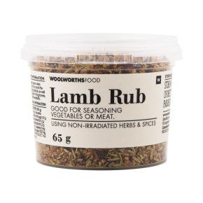 Woolworths Lamb Rub Seasoning, 65g - Enhance Roast Flavor