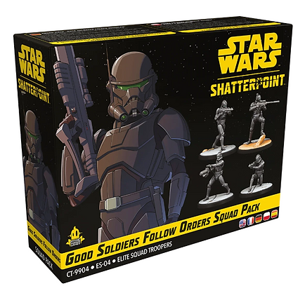 Star Wars: Shatterpoint – Good Soldiers Follow Orders Squad Pack