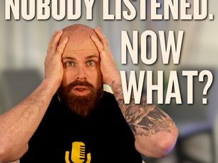 π¬ The Episode Nobody Listened To β What to Do When Content Flops