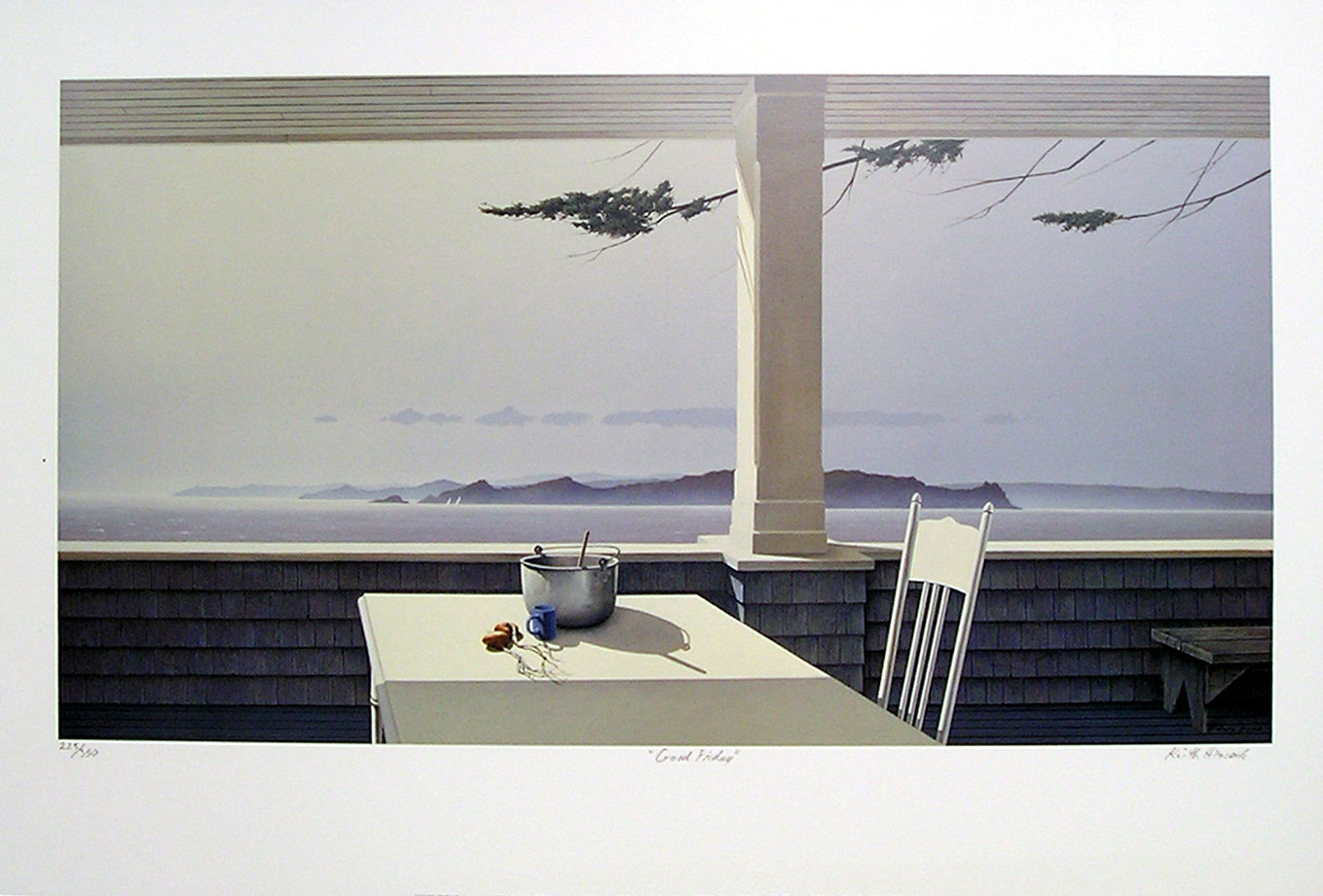 Good Friday - Keith Hiscock 225/350 12 x 22 inches signed by the artist