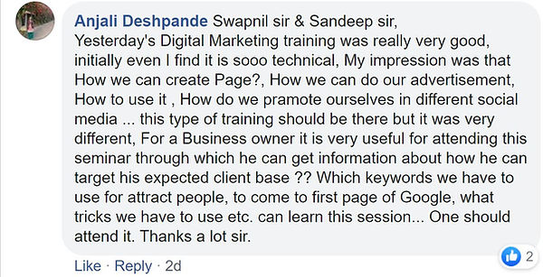 anjali testimonial