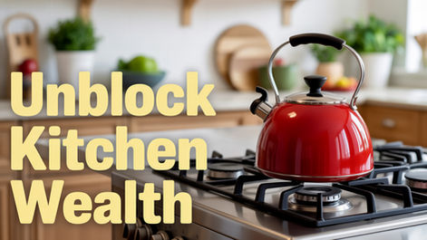 🔥 Feng Shui Remedy #5/365 – Your Kitchen Is the Heart of Your Financial Health