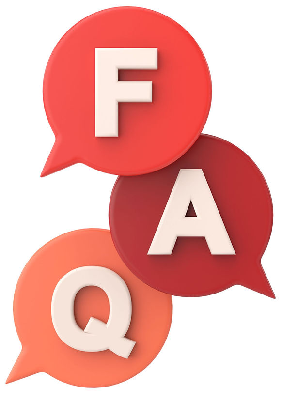faq-frequently-asked-questions-3d-illustration
