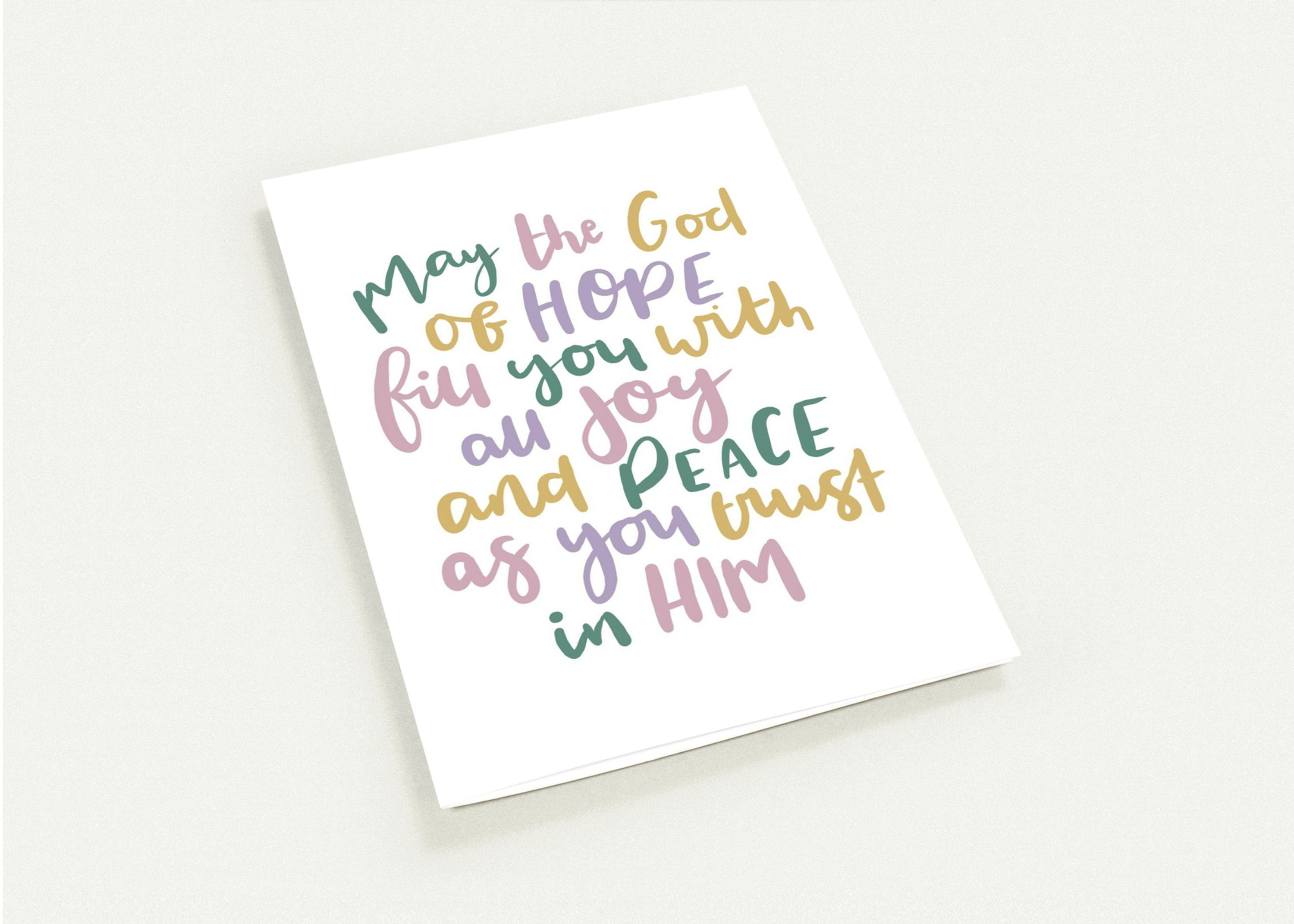 Encouragement Card