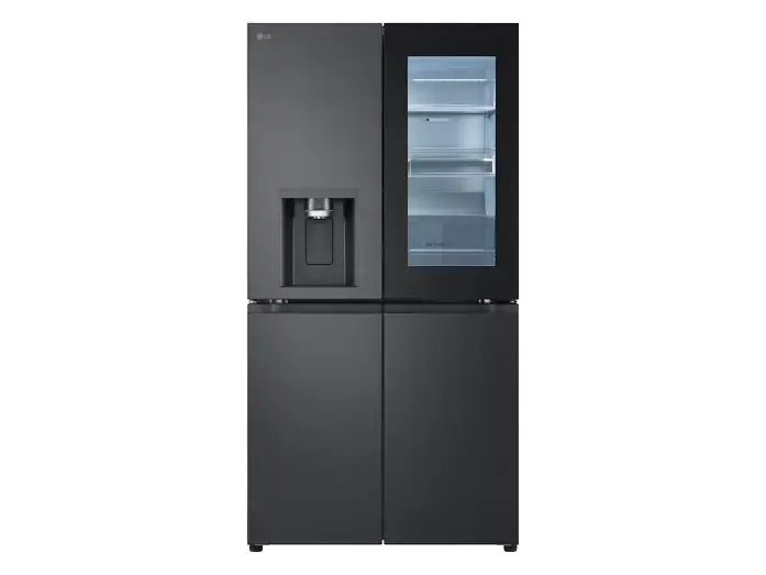 Thumbnail: LG Amerikaanse koelkast Multi-Door Essence Black Steel met water en ijsblokjes
