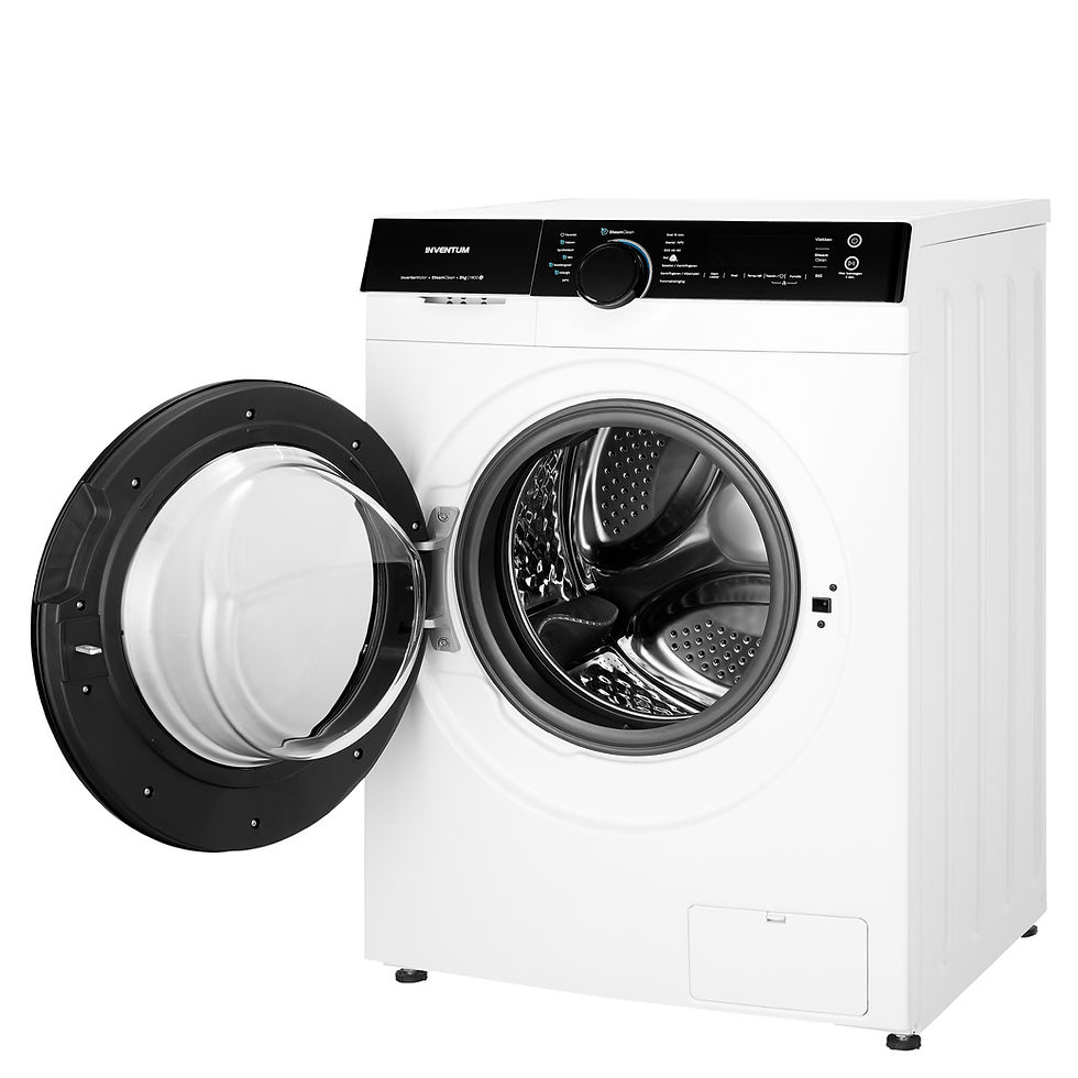 Thumbnail: Inventum wasmachine wit 9kg