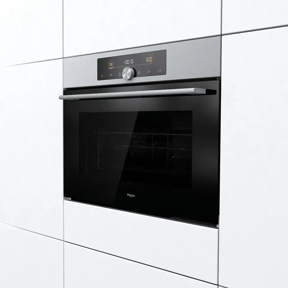 Thumbnail: Pelgrim inbouw oven met magnetron functie 45 cm met airfryer