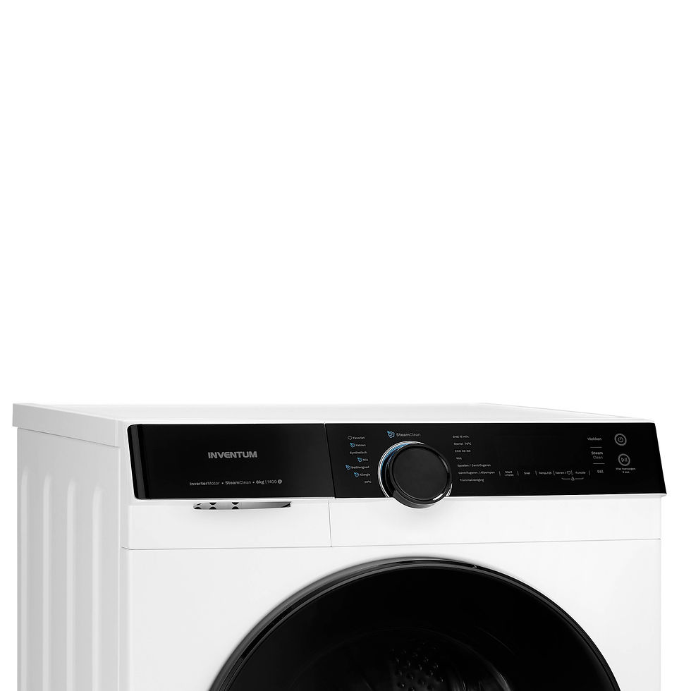 Thumbnail: Inventum wasmachine wit 8kg