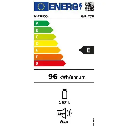 Thumbnail: Whirlpool inbouw koeler 102 cm Sleepdeur