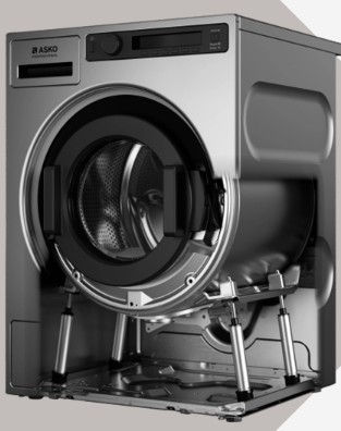 Thumbnail: Asko Wasmachine professioneel 9kg
