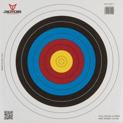 Mini Paper Target | 10-Ring | .30-06 OUTDOORS