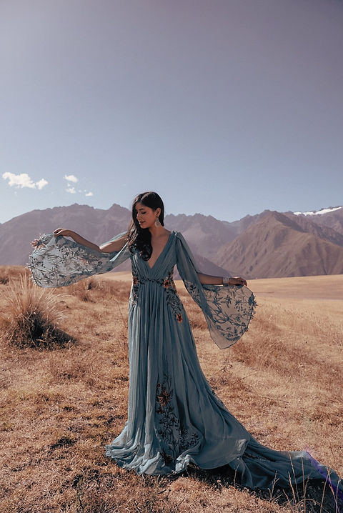 green emerald velvet dress Provence Bloom Tiered Midi Dress Floral Green– Selfie Leslie main image 0