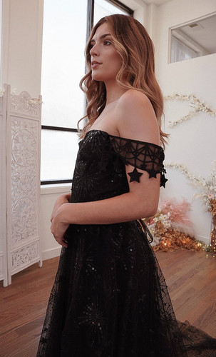 dress the population bridal lyra floral gown Dress the Population Lyra Floral Lace Long