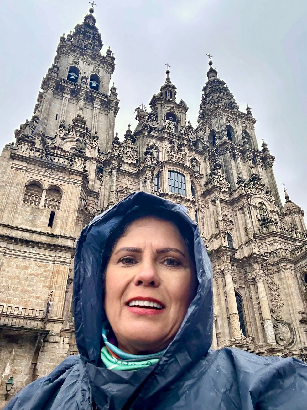 chegada na catedral