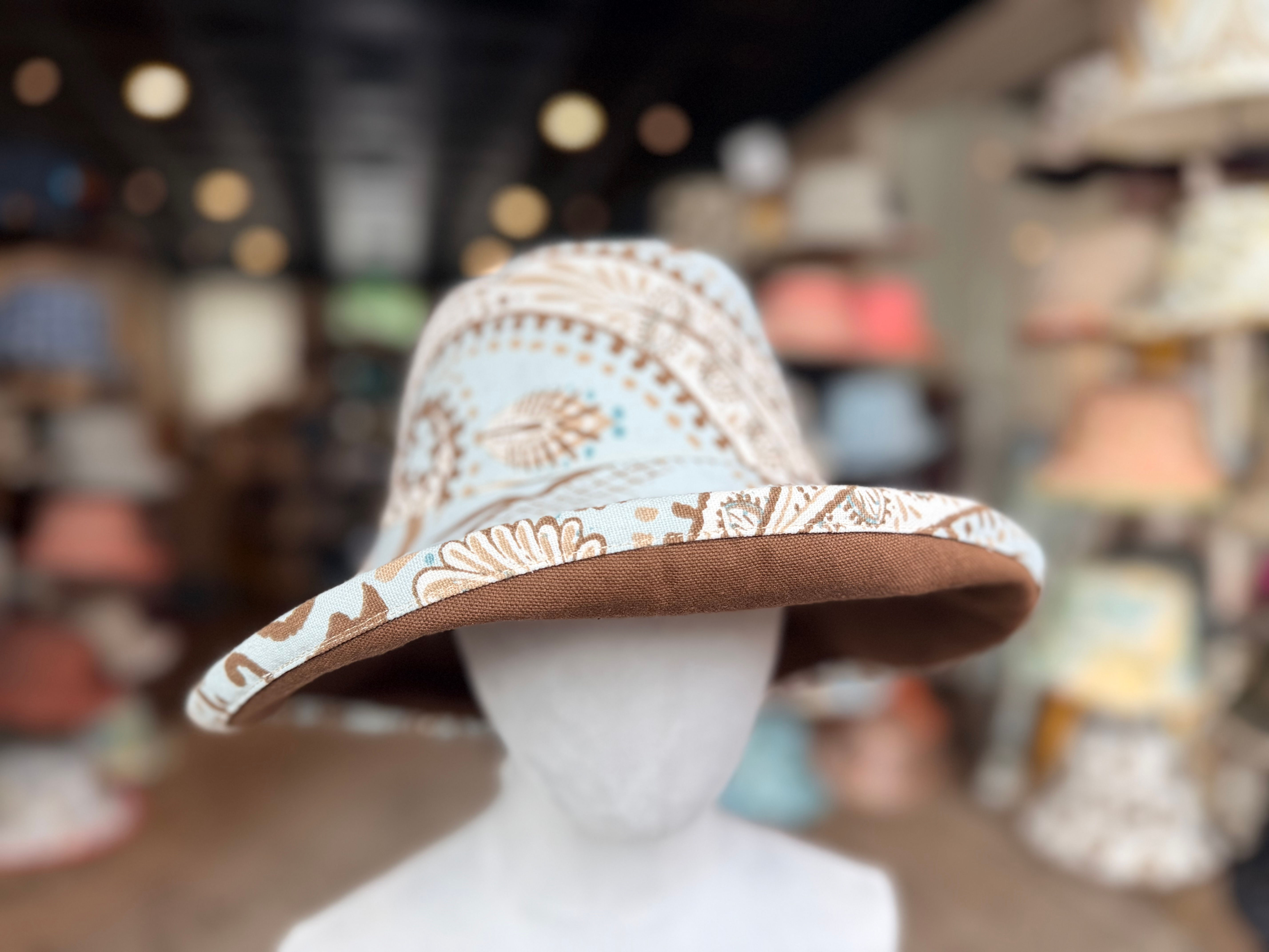 Mocha/Sky Blue Cotton