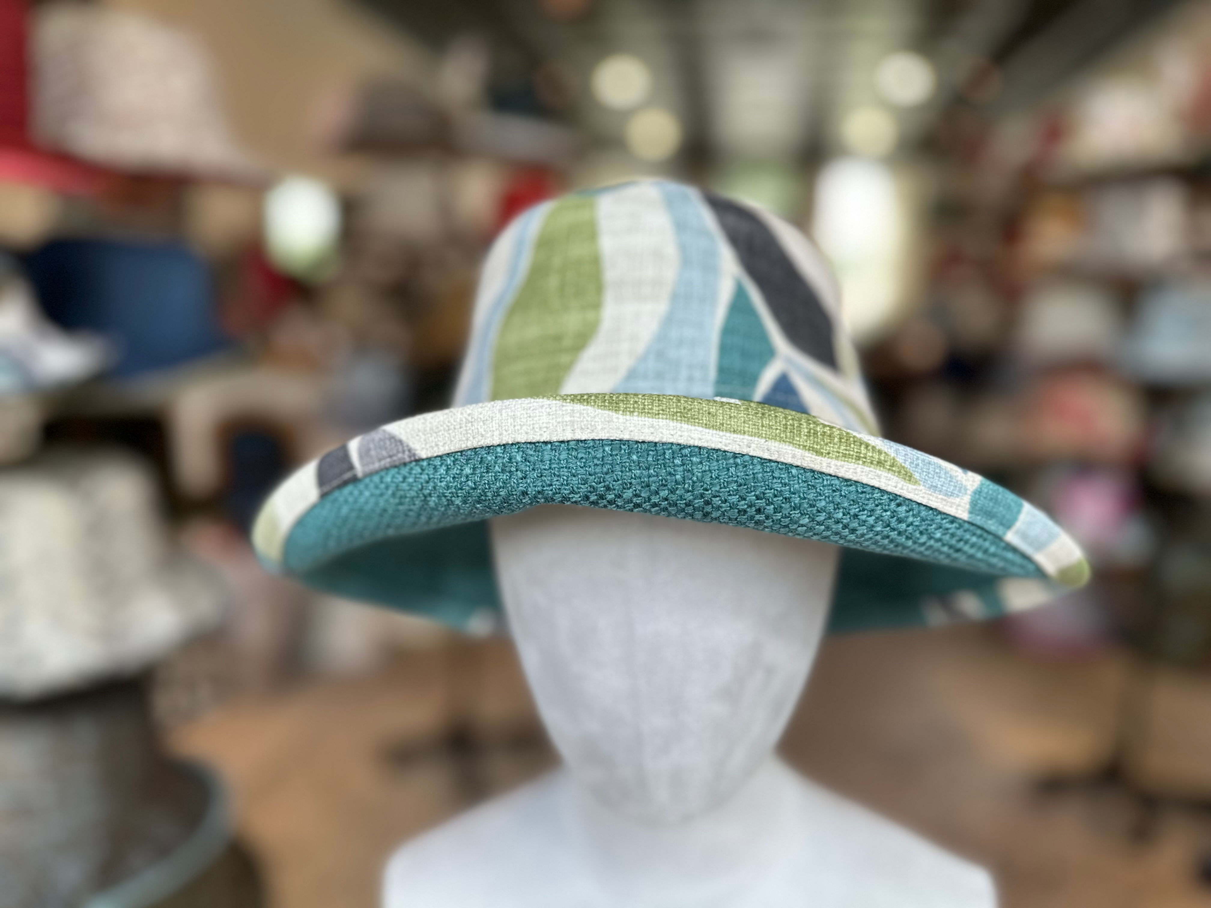 Blue/Green/Khaki Abstract