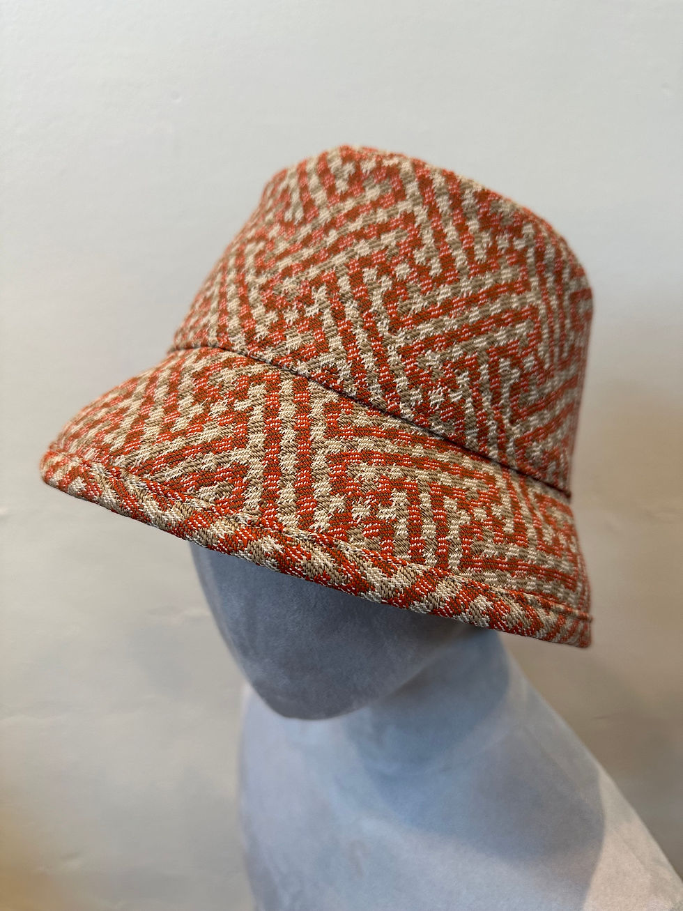 Orange/Cream Tweed
