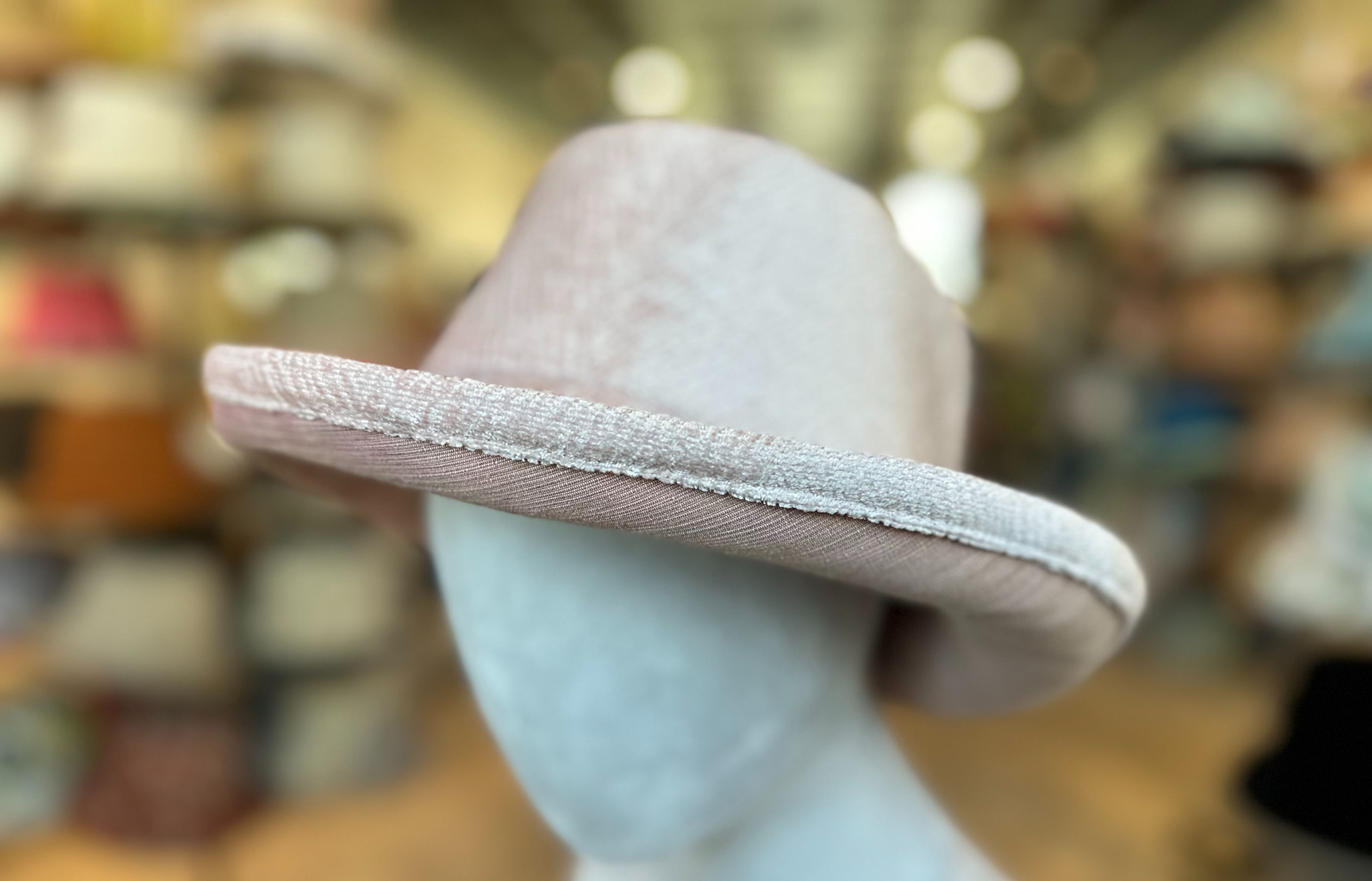 Pink Iridescent Chenille