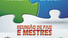 REUNIÕES DE PAIS E ENTREGA DE BOLETIM (Sábado 04 ago )