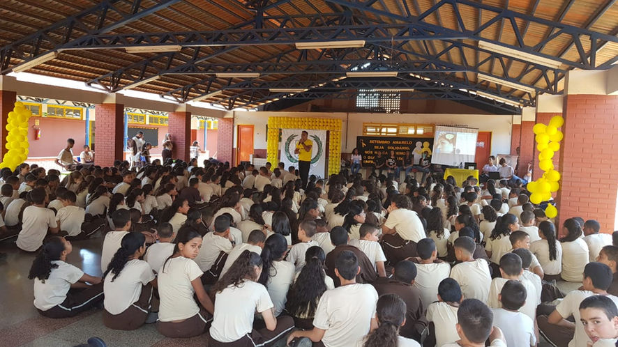 CEPMG FERNANDO PESSOA REALIZA CAMPANHA DE PREVENÇÃO AO SUICÍDIO – SETEMBRO AMARELO