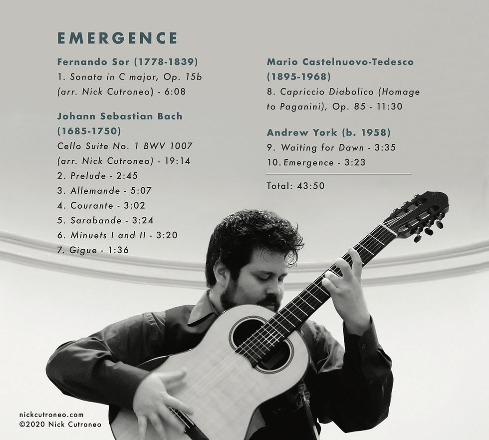 Emergence Album Cover